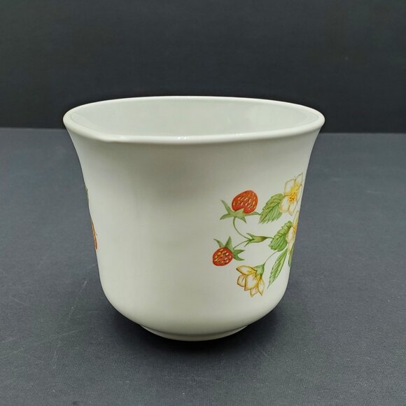 Corelle Strawberry Sundae Creamer & Sugar Bowl Corning Strawberry Sunday Set - Picture 6 of 11